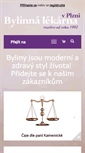 Mobile Screenshot of bylinnalekarna.cz